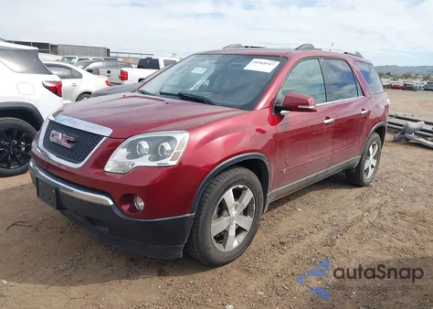 2010 GMC Acadia Slt-1 z USA, uszkodzony, nr VIN 1GKLVMED8AJ132019
